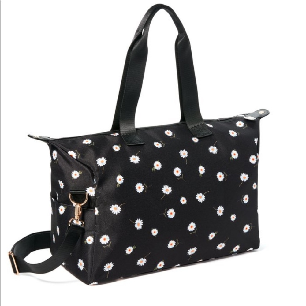 ALICE + OLIVIA X Fabfitfun Daisy Print Duffle Bag